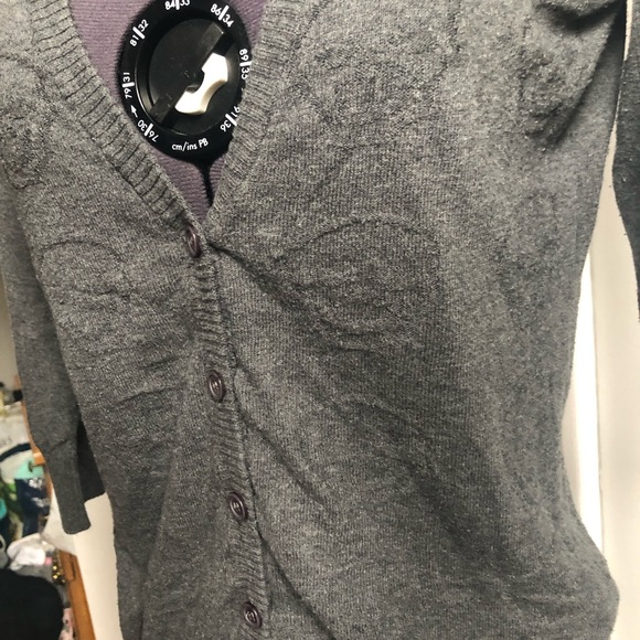 KERSH | Skull head design | Grey Cardigan | XS - Picture 2 of 9